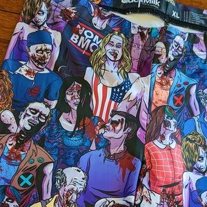 Blackmilk Clothing Zombie Nation HWMF leggings. XL
